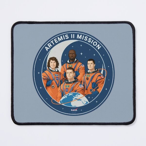 Item preview, Artemis II Mission Crew Official Style Space Patch Art Astronauts Artemis 2 designed and sold by KiwiRider.