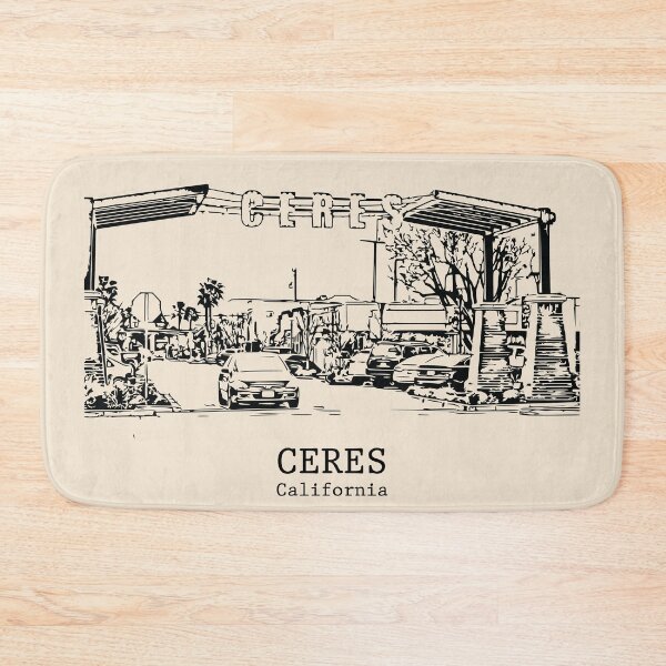 Item preview, Ceres - California designed and sold by Lakeric Cityscapes.