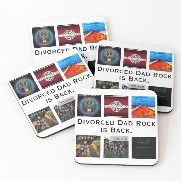 Item preview, Divorced Dad Rock is Back. designed and sold by Ash Tree Designs.