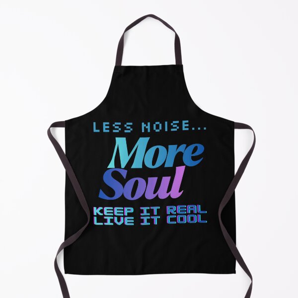 Item preview, Less Noise More Soul Typography designed and sold by AbwStudio.