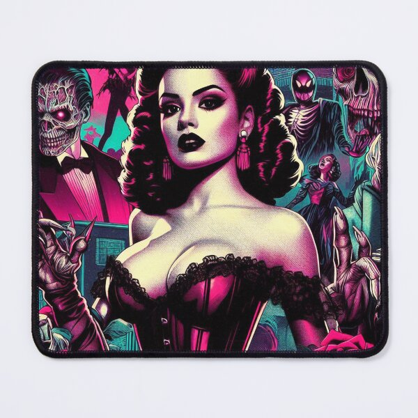 Item preview, Retrowave Gothic Woman designed and sold by PulpVintage.