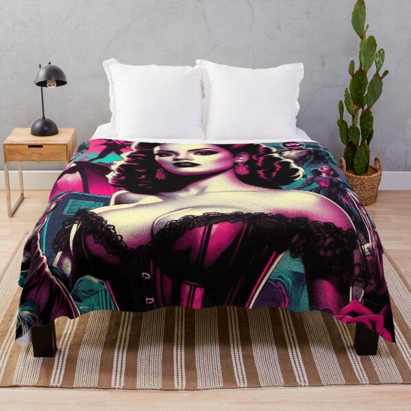 Item preview, Retrowave Gothic Woman designed and sold by PulpVintage.