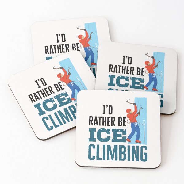 Item preview, I'd Rather Be Ice Climbing designed and sold by jaygo.