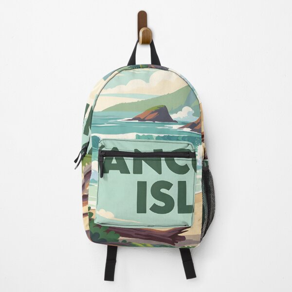 Item preview, Vancouver Island, Canada: Vintage-Style Painterly Travel Poster designed and sold by LSVart.
