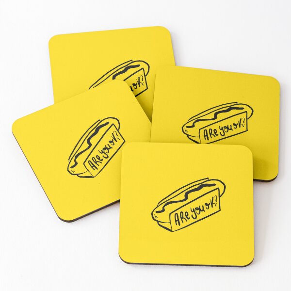 Item preview, Sad Hot Dog – Are You Ok? designed and sold by chicadelosrulos.