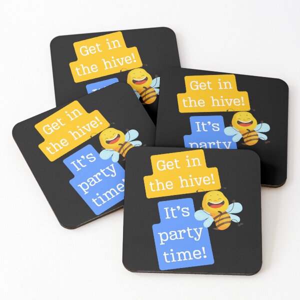 Item preview, Get in the hive! It’s party time! designed and sold by alekspardesign.