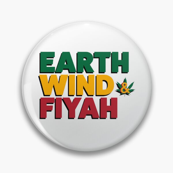 Item preview, Earth Wind Fiyah – Reggae-Inspired Cannabis Typography Design designed and sold by EvulAtheng Designs.