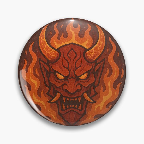Item preview, Fire Oni — Infernal Warden designed and sold by DreamMachine69.