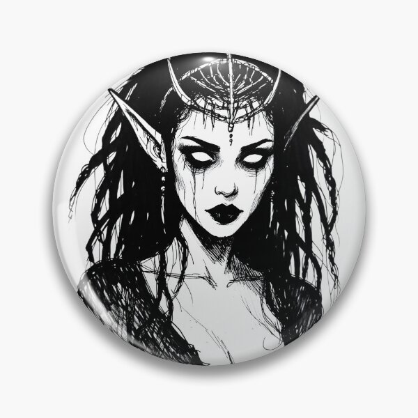 Item preview, Ethereal Dark Elf  designed and sold by Velvet Vulcan Art.