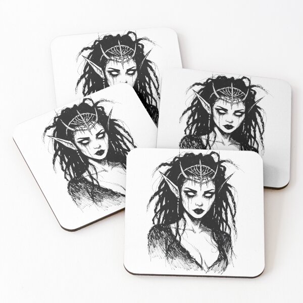 Item preview, Ethereal Dark Elf  designed and sold by Velvet Vulcan Art.
