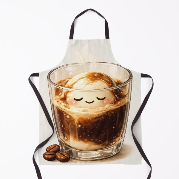 Item preview, Affogato Espresso Art — Cozy Café Coffee & Dessert designed and sold by MeghannsMinimalMeals.