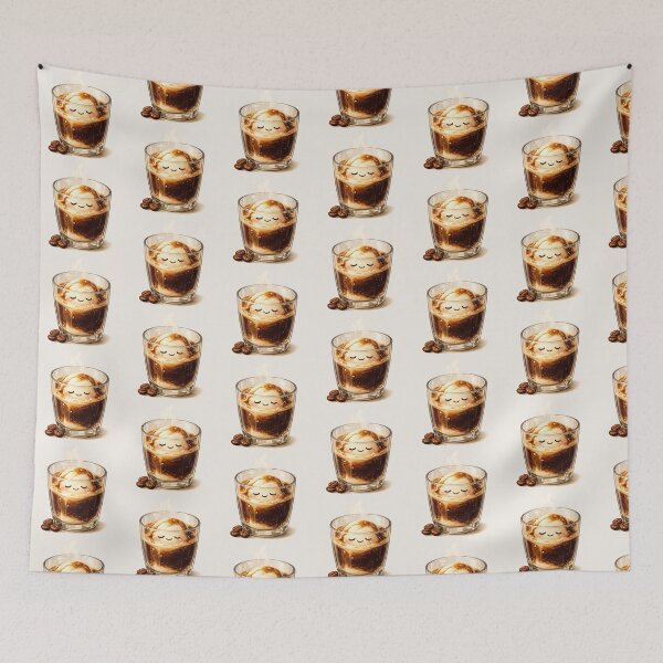 Item preview, Affogato Espresso Art — Cozy Café Coffee & Dessert designed and sold by MeghannsMinimalMeals.
