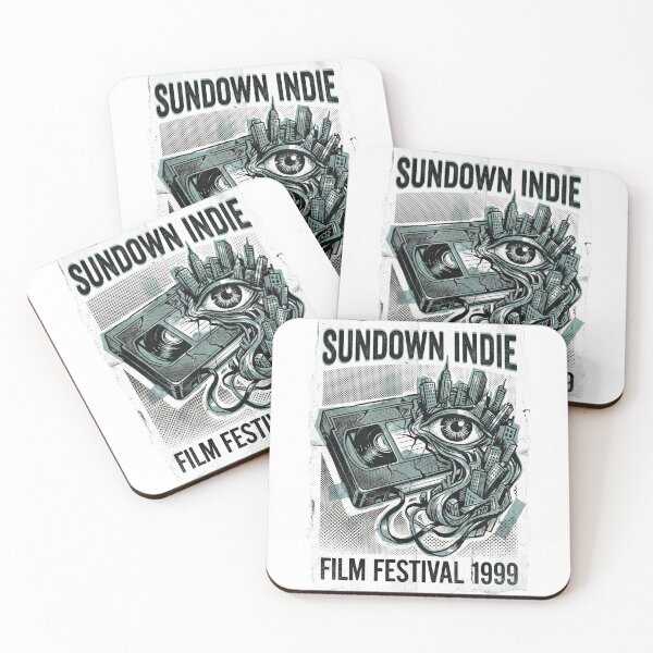 Item preview, 90s Indie Film Festival VHS Grunge Poster designed and sold by devilfronty.