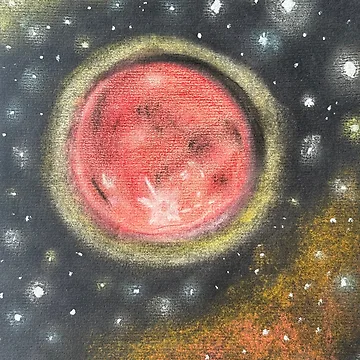 Artwork thumbnail, Red Moon Rising by KISMET_