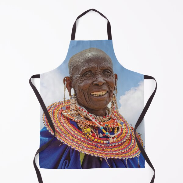 Item preview, Maasai Woman In Tanzania designed and sold by Kay Brewer.