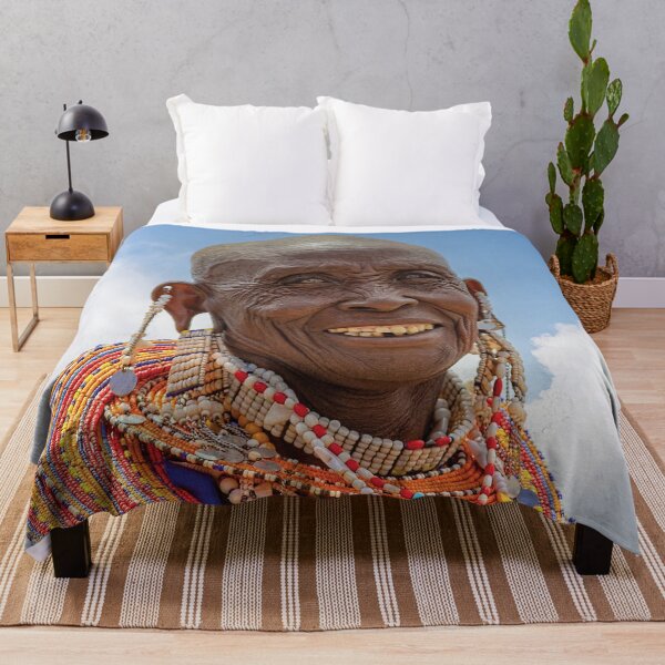 Item preview, Maasai Woman In Tanzania designed and sold by Kay Brewer.