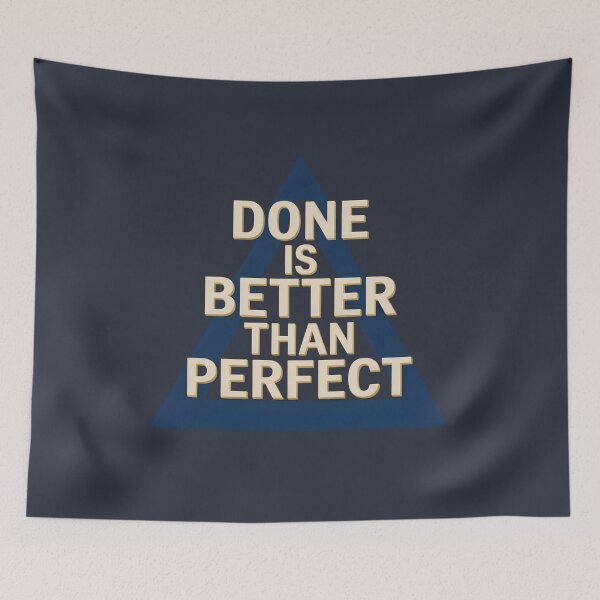 Item preview, Done is better than perfect designed and sold by SignumShop.