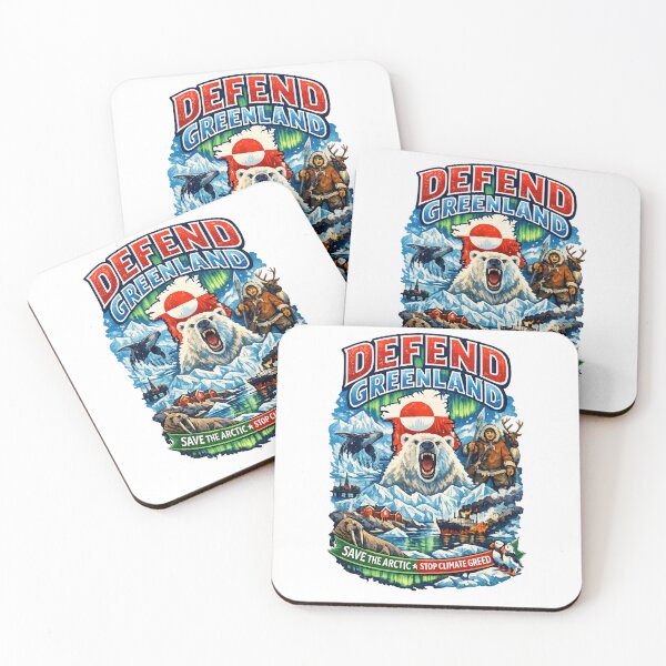 Item preview, Defend Greenland Arctic Climate Protest designed and sold by AntonioJ8.