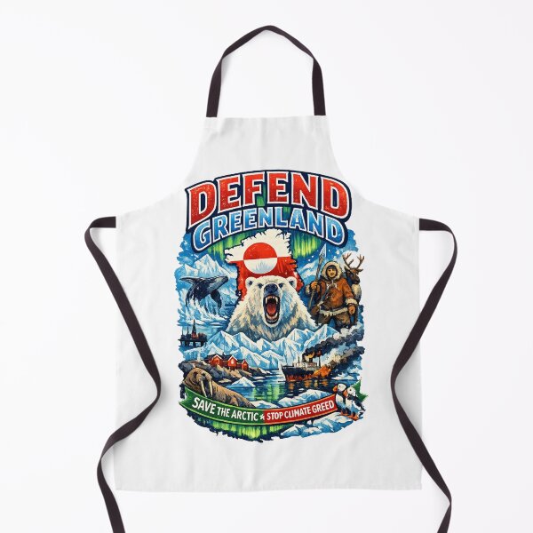 Item preview, Defend Greenland Arctic Climate Protest designed and sold by AntonioJ8.