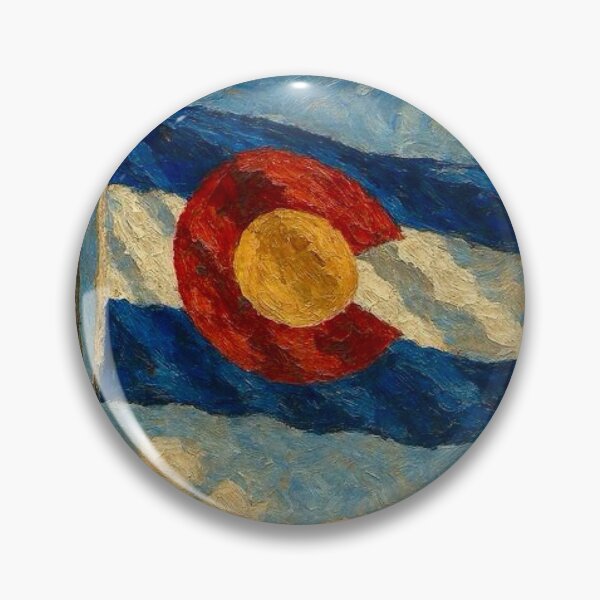 Item preview, Colorado State Flag designed and sold by TinCatOutPost.