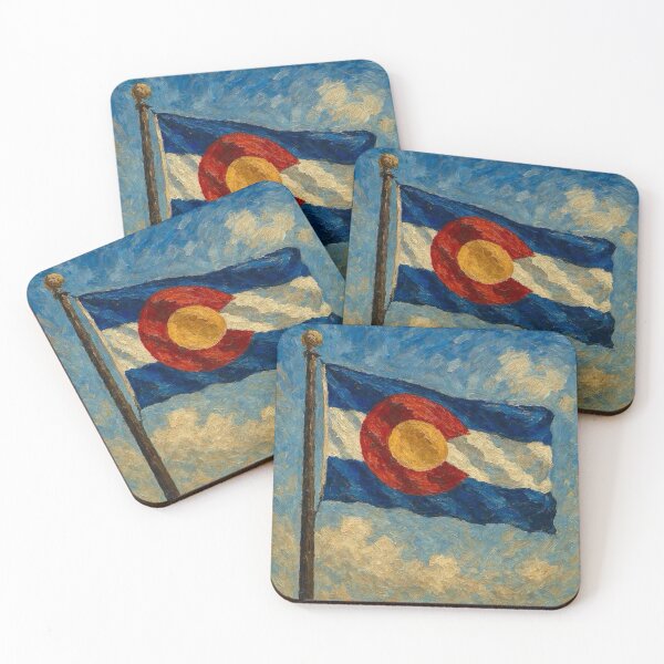 Item preview, Colorado State Flag designed and sold by TinCatOutPost.