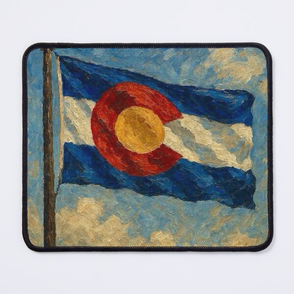 Item preview, Colorado State Flag designed and sold by TinCatOutPost.