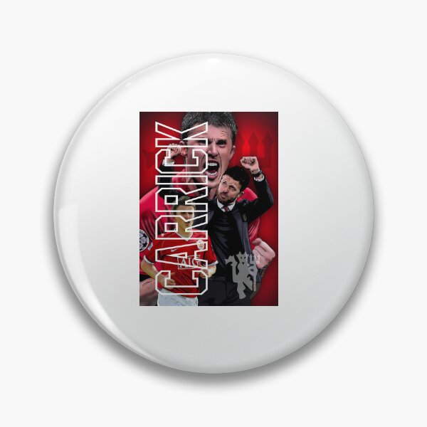 Item preview, Michael Carrick Manchester United Player to Manager Artwork designed and sold by GrizzlyCollective.