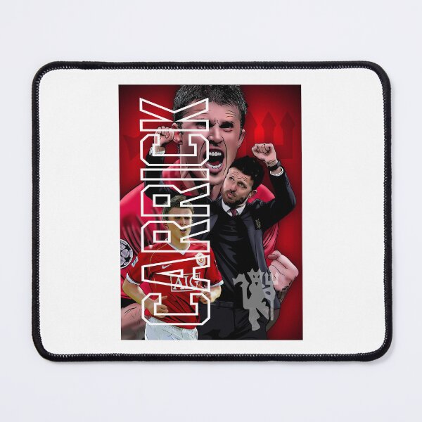 Item preview, Michael Carrick Manchester United Player to Manager Artwork designed and sold by GrizzlyCollective.