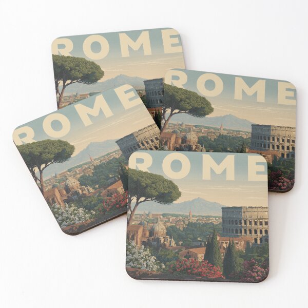 Item preview, Rome Vintage Poster designed and sold by Rtymer.