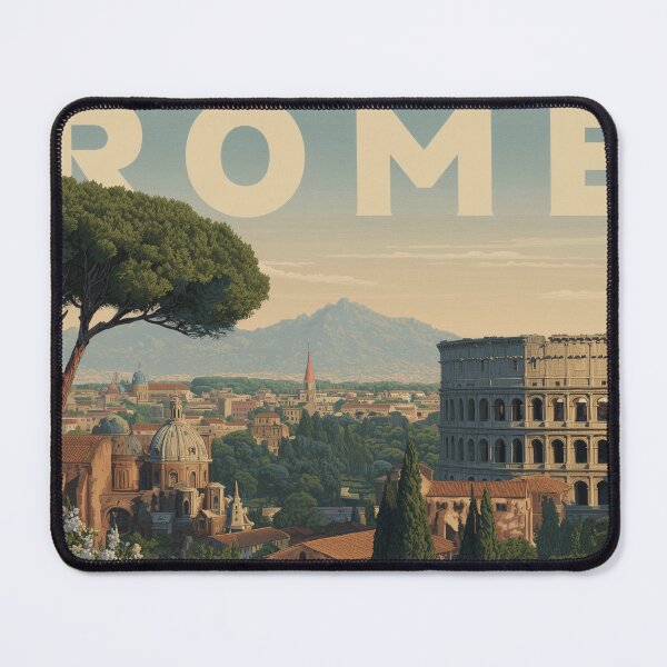 Item preview, Rome Vintage Poster designed and sold by Rtymer.