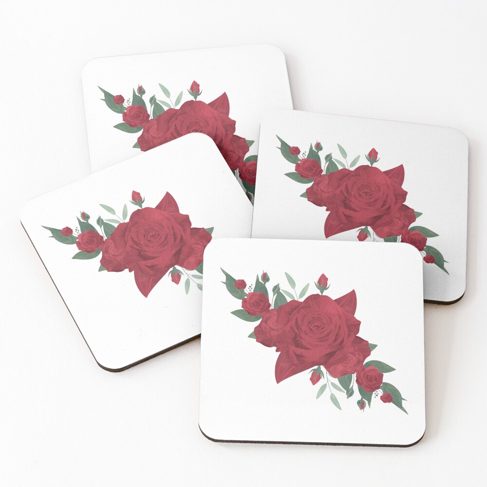 Item preview, Coasters (Set of 4) designed and sold by MoodSwingStudio.