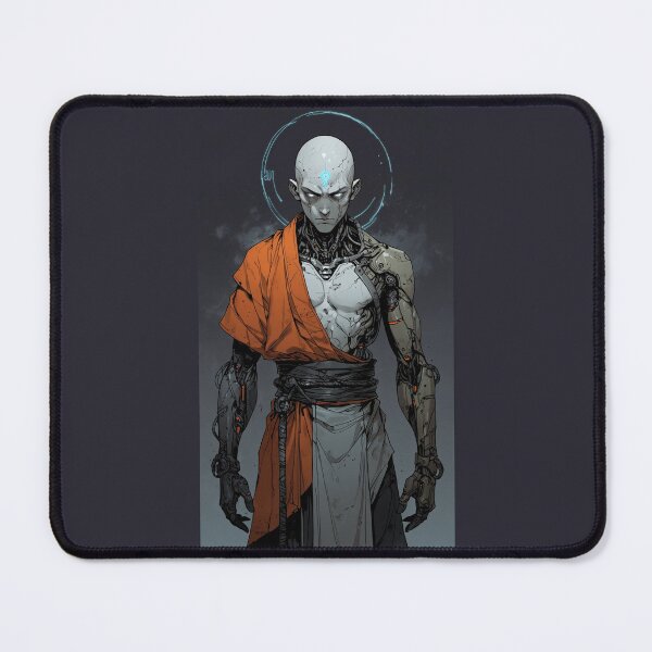 Item preview, Cyborg Monk designed and sold by ArtCraftLab.