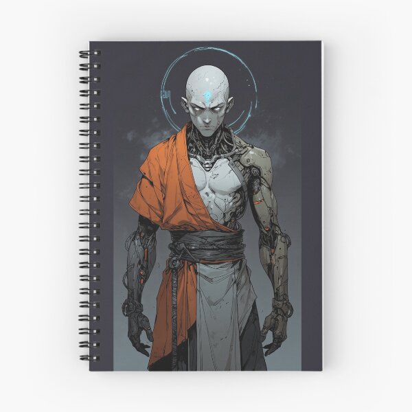 Item preview, Cyborg Monk designed and sold by ArtCraftLab.