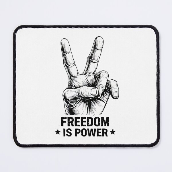Item preview, Freedom Series - Free Your Mind V Sign Art designed and sold by emaga.