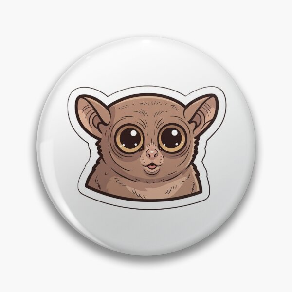 Item preview, Adorable Tarsier Big Eyes Sticker designed and sold by umtushop.