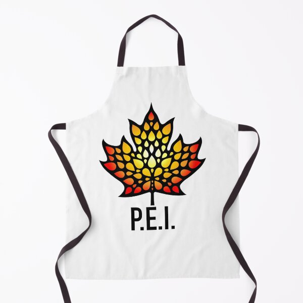 Item preview, PRINCE EDWARD ISLAND GLOWING PRIDE MAPLE LEAF (NO BACKGROUND) designed and sold by Great Canadian Collective.