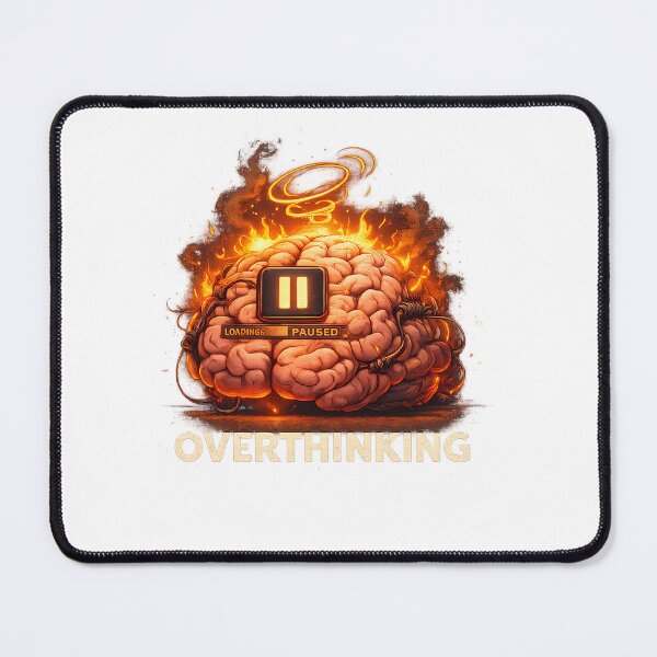 Item preview, Overthinking – Mind Overload designed and sold by DaGont Creative.