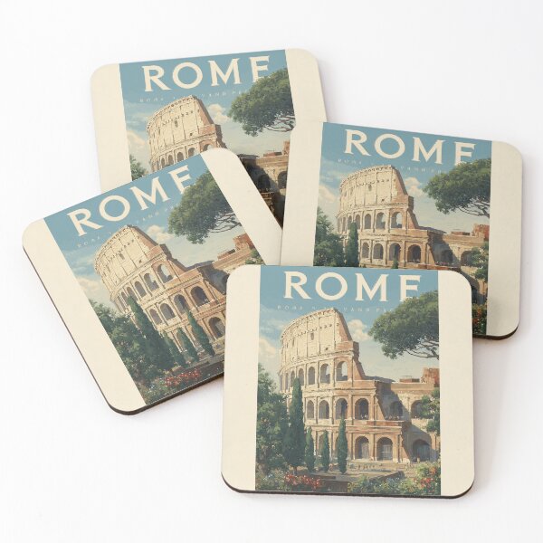 Item preview, Rome Vintage Poster designed and sold by Rtymer.