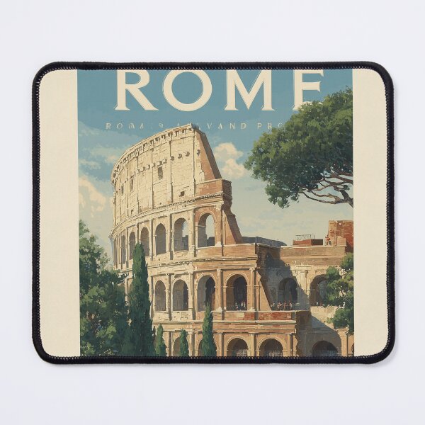 Item preview, Rome Vintage Poster designed and sold by Rtymer.