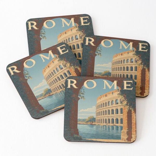 Item preview, Rome Vintage Poster designed and sold by Rtymer.