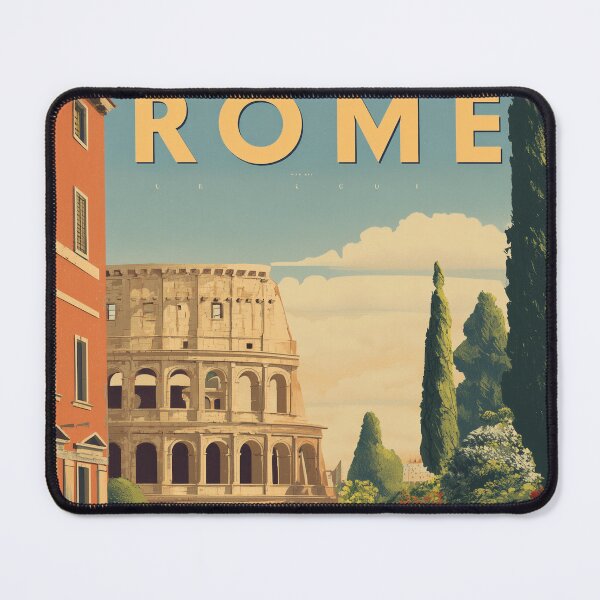 Item preview, Rome Vintage Poster designed and sold by Rtymer.