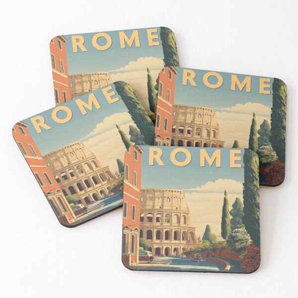 Item preview, Rome Vintage Poster designed and sold by Rtymer.