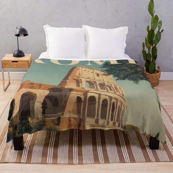 Item preview, Rome Vintage Poster designed and sold by Rtymer.