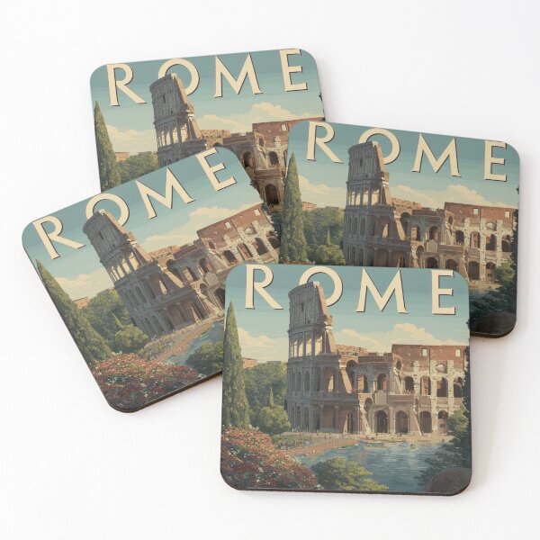 Item preview, Rome Vintage Poster designed and sold by Rtymer.