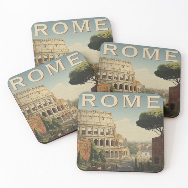 Item preview, Rome Vintage Poster designed and sold by Rtymer.