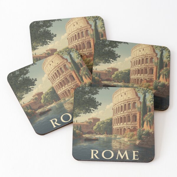 Item preview, Rome Vintage Poster designed and sold by Rtymer.