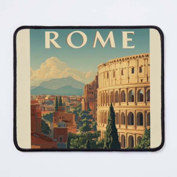 Item preview, Rome Vintage Poster designed and sold by Rtymer.