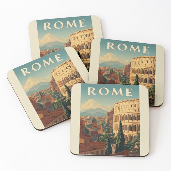 Item preview, Rome Vintage Poster designed and sold by Rtymer.