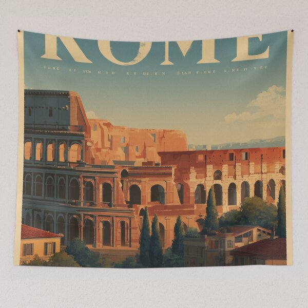 Item preview, Rome Vintage Poster designed and sold by Rtymer.