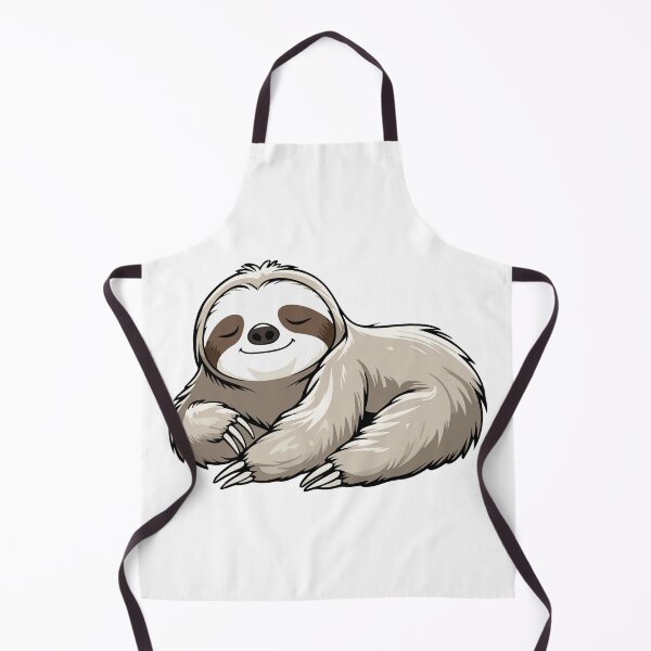 Item preview, Cute Sleeping Sloth Illustration designed and sold by MoodSwingStudio.